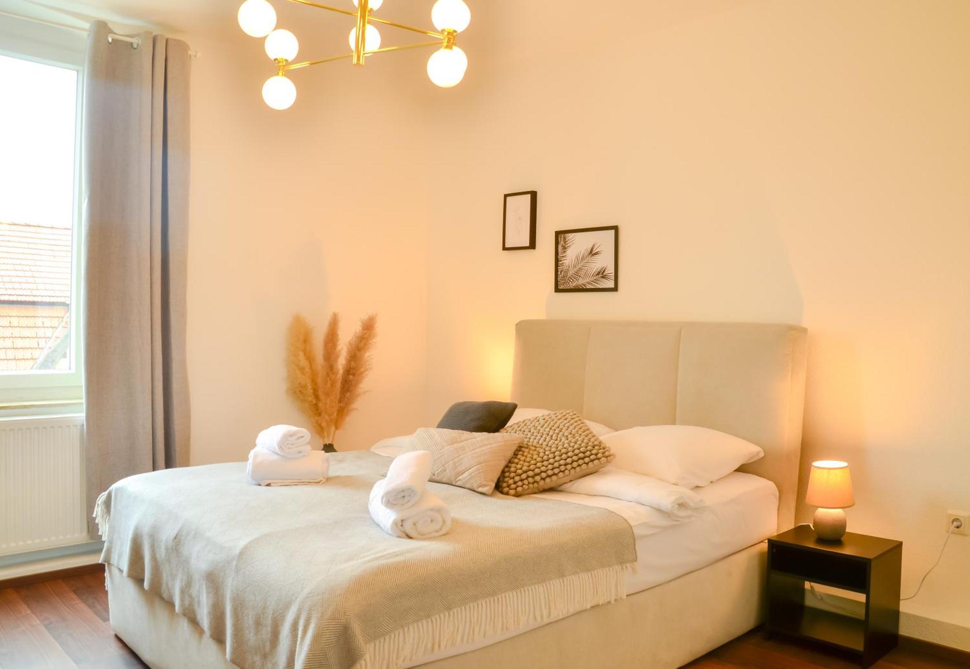 Milpau Buer 3 - Modernes Und Zentrales Premium-Apartment Mit Queensize-Bett, Netflix, Nespresso Und Smart-Tv Γκελσενκίρτσεν Εξωτερικό φωτογραφία